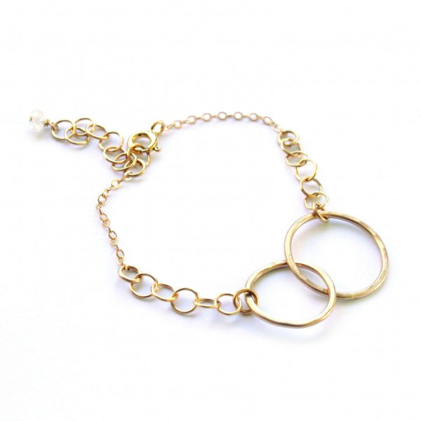 Kissing Circles bracelet - Jamison Rae Jewelry