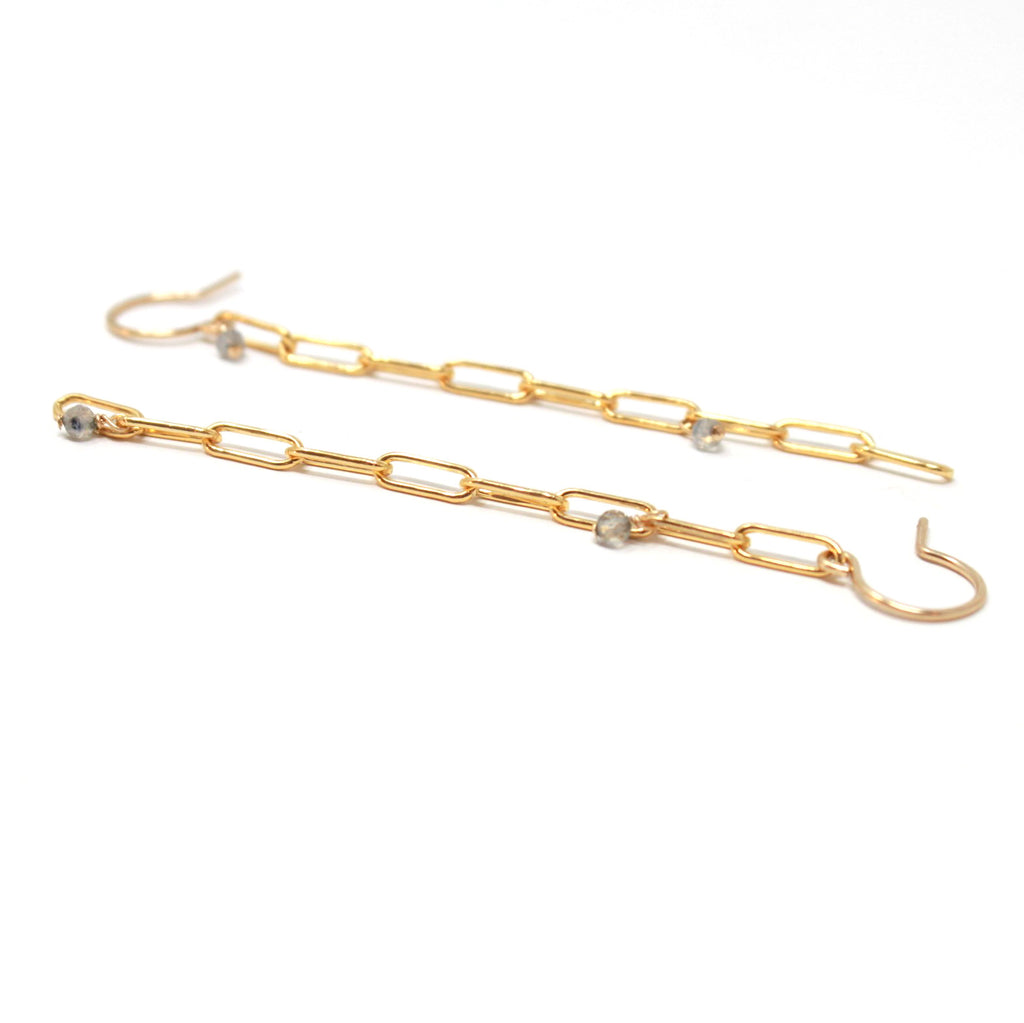 Paper Clip Party earrings