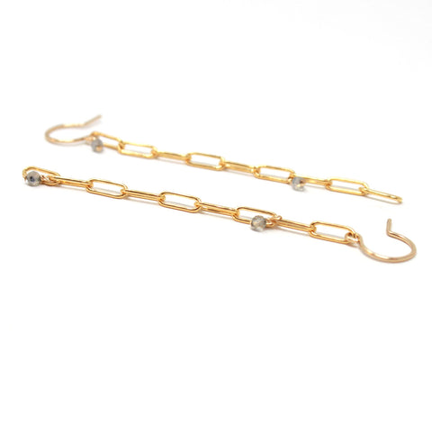 Paper Clip Party earrings