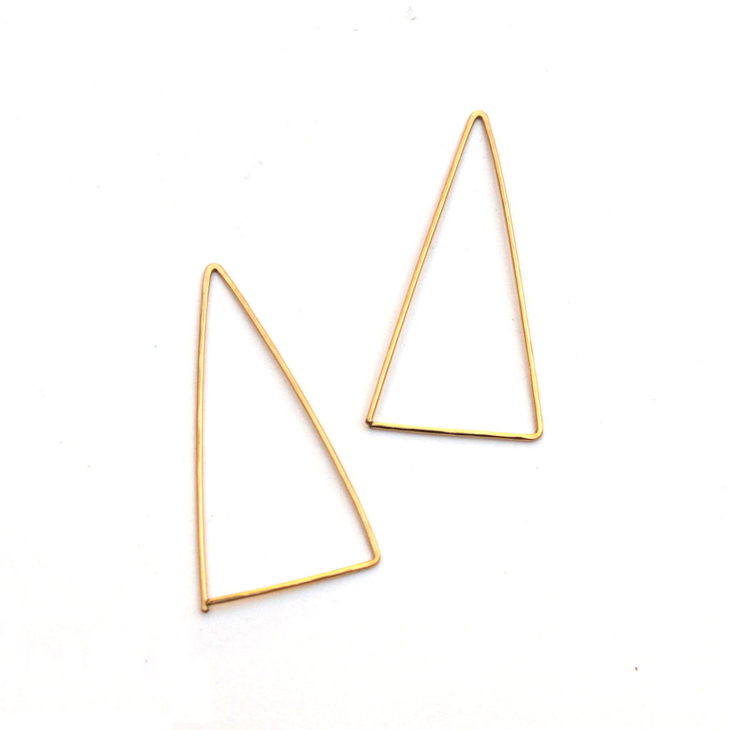 Pin Point threader hoops - Jamison Rae Jewelry