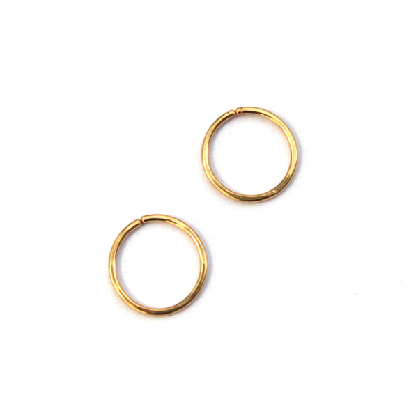 Lobe Hugger hoop earrings - Jamison Rae Jewelry