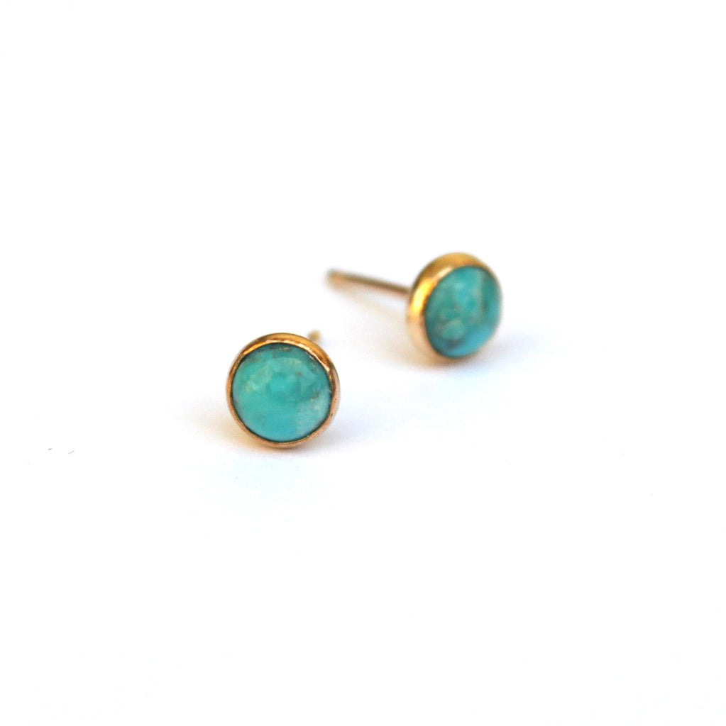 Turquoise Studs - Jamison Rae Jewelry
