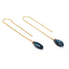 Kyanite Threader earrings