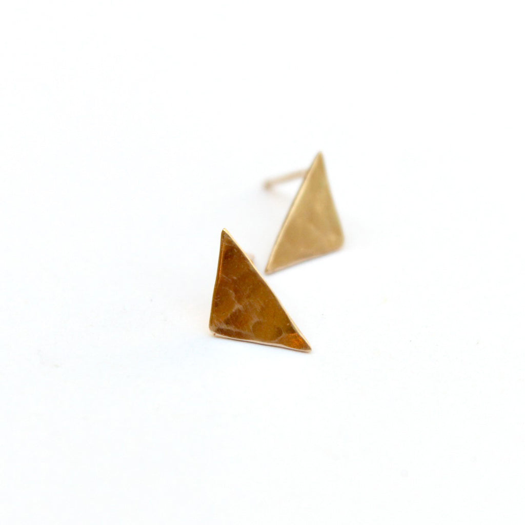 Triangular post earrings - Jamison Rae Jewelry