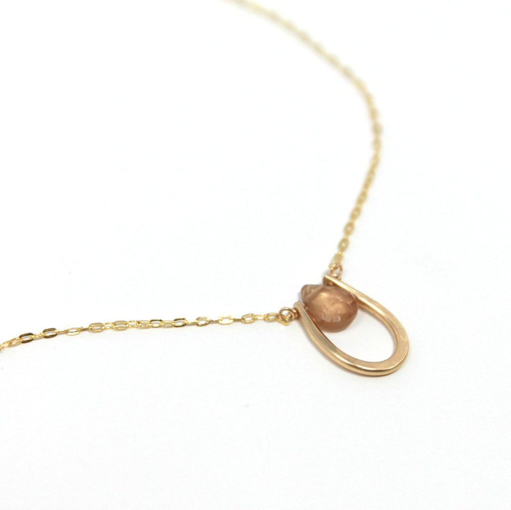 Delicate Zircon necklace